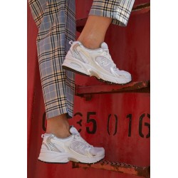 New Balance MR530 UNISEX Baskets white silver