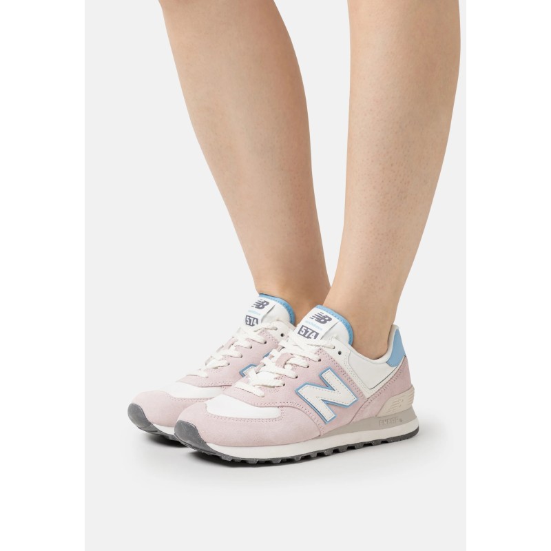 New Balance WL574 Baskets basses stone pink